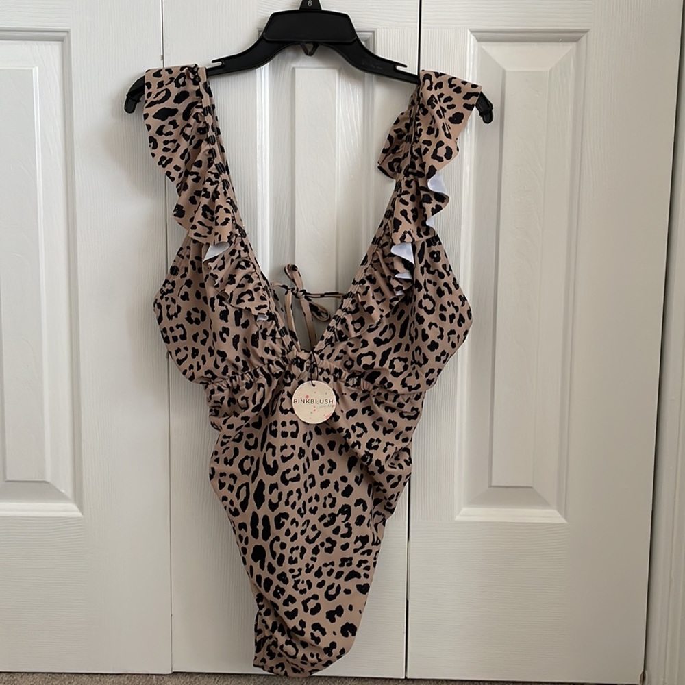 PinkBlush one piece maternity swimsuit